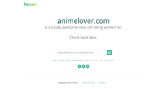 Desktop Screenshot of animelover.com